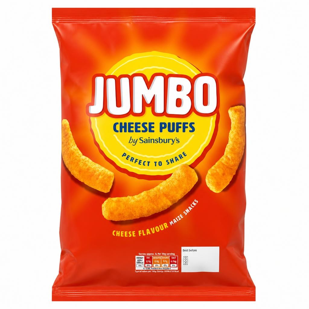 Sainsbury's Giant Cheese Puffs 125g