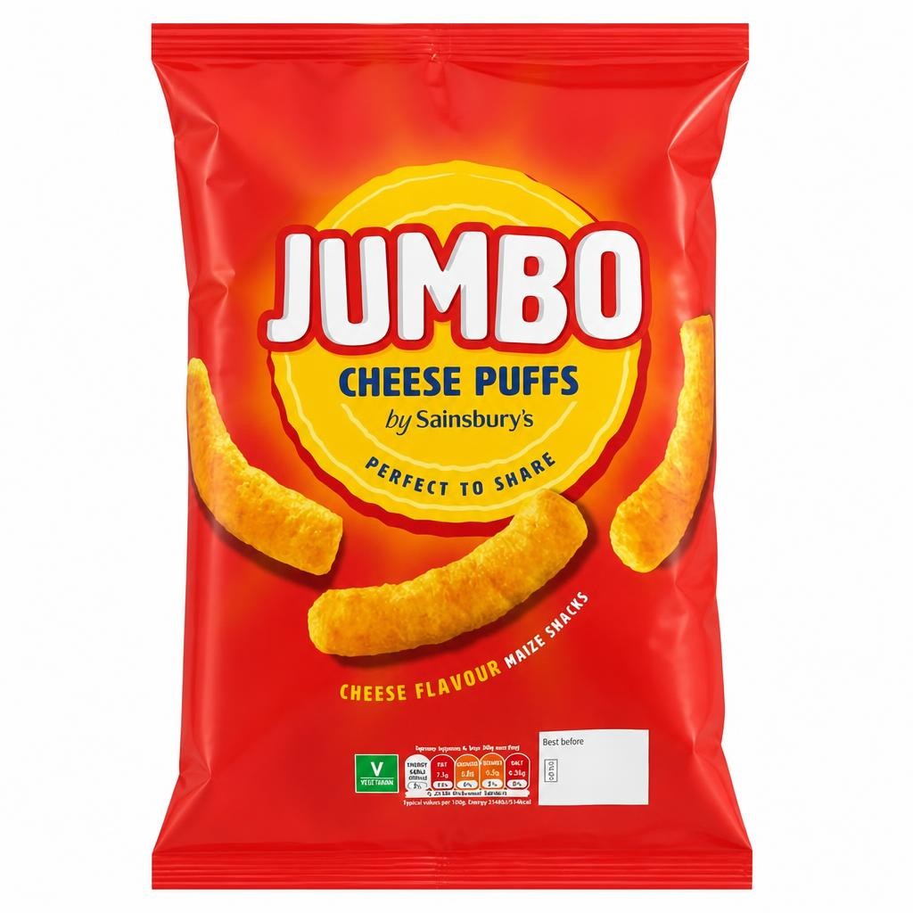 Sainsbury's Giant Cheese Puffs 125g
