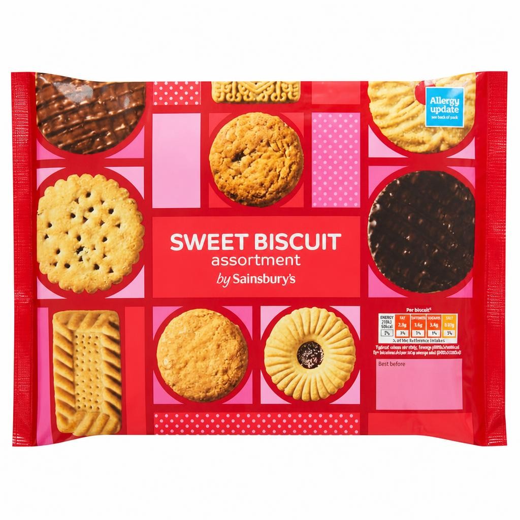 Sainsbury's Sweet Biscuit Assortment 400g