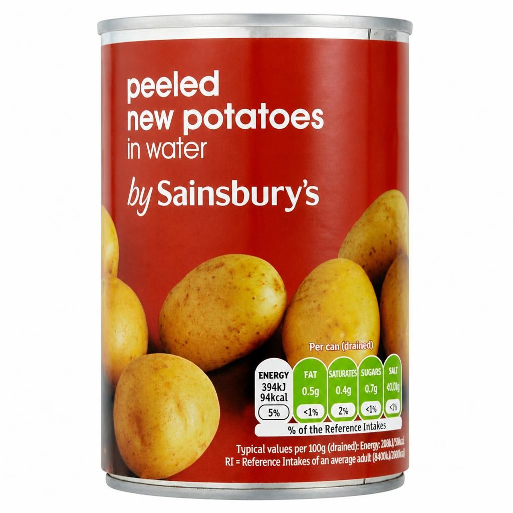 Sainsbury's Peeled New Potatoes In Water 300g (195g*)