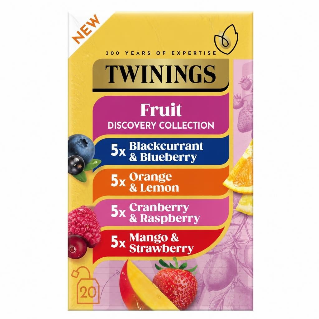 Twinings Fruits Selection Envelopes x20 40g