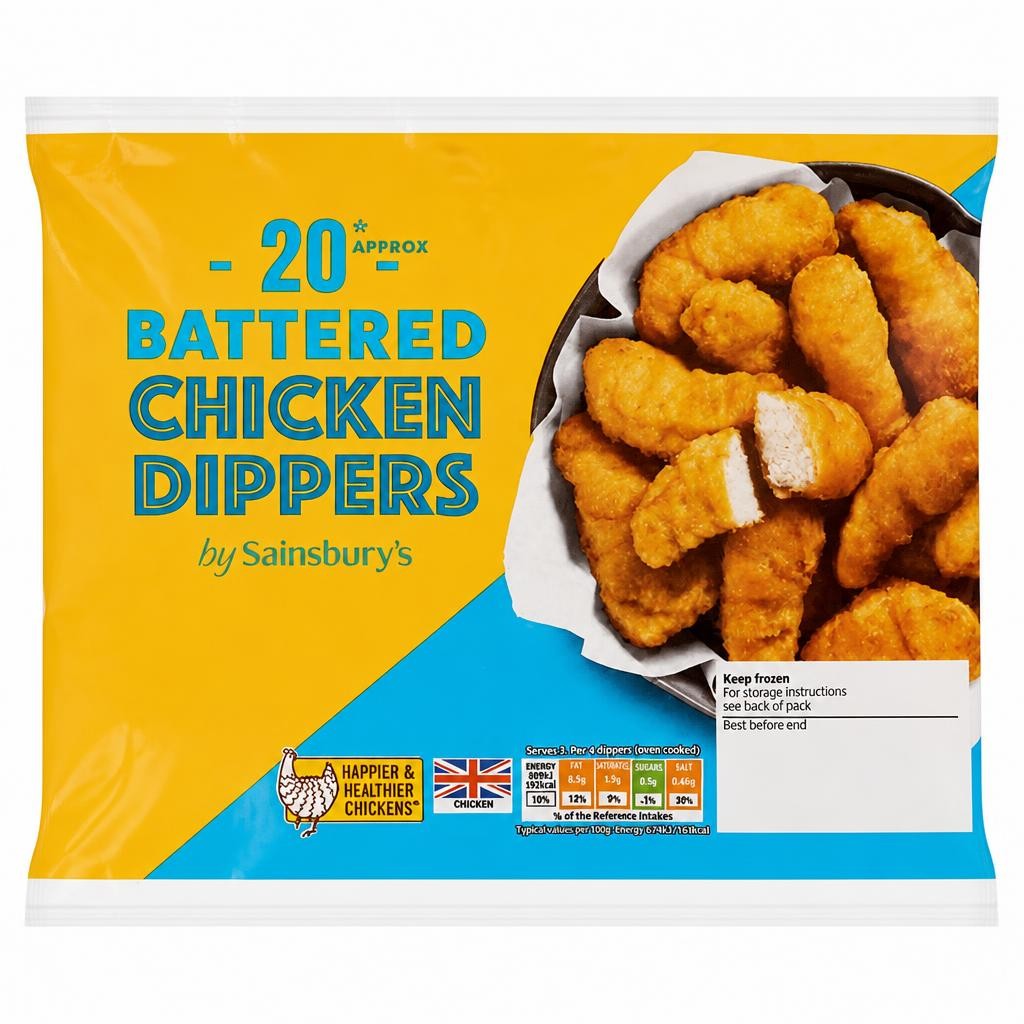 Sainsbury's Chicken Dippers x20 450g