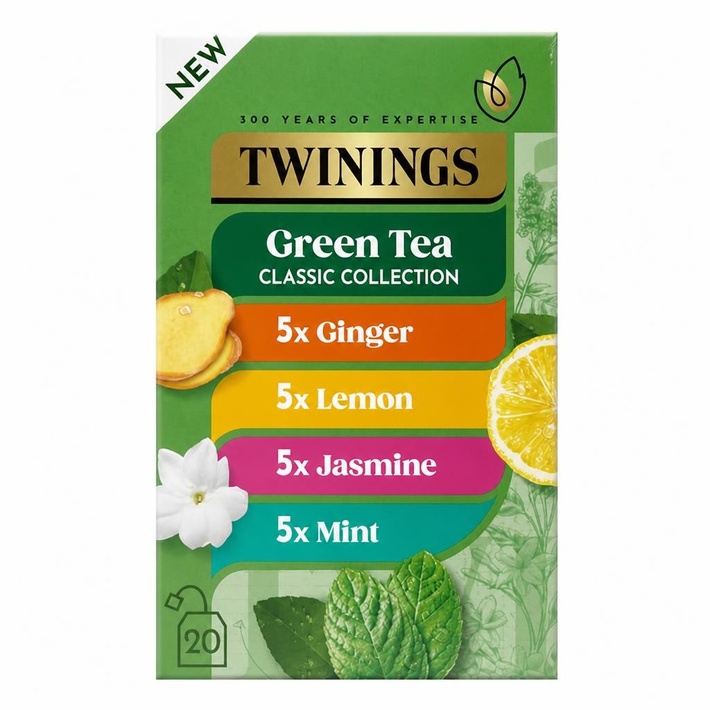 Twinings Green Tea Classic Collection Tea Bags x20 42.5g