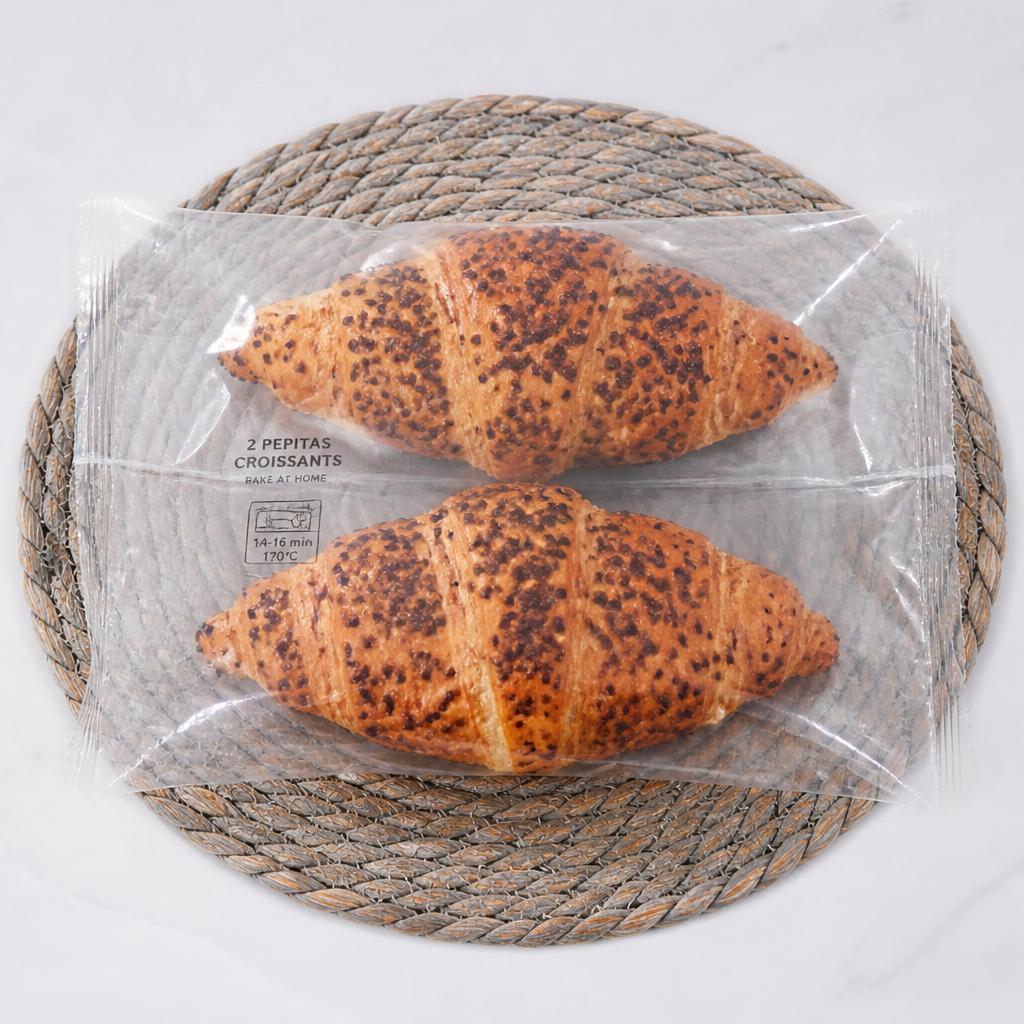 ASDA Hazelnut Croissant 2pk