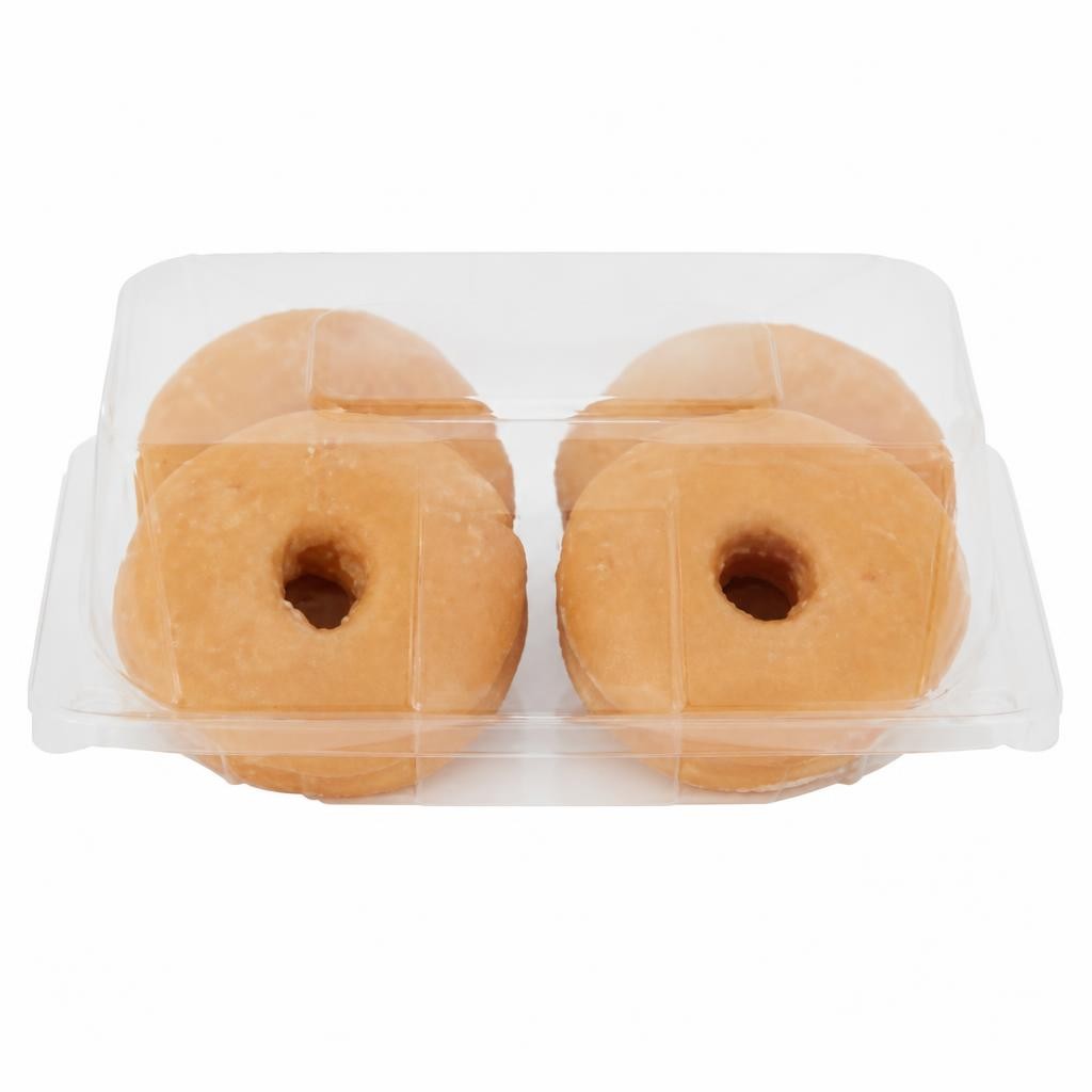 The BAKERY at ASDA The Bakery 4 Glazed Donuts
