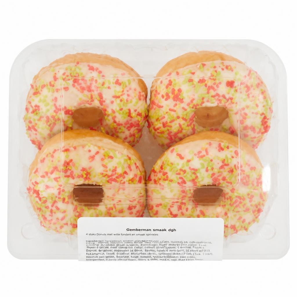 ASDA Christmas Donut 4pk