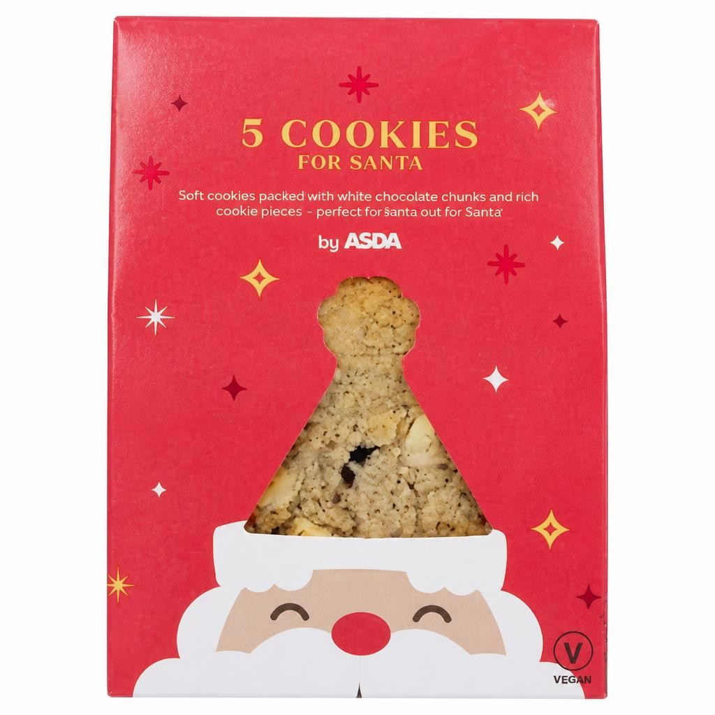 ASDA Cookies for Santa 5pk