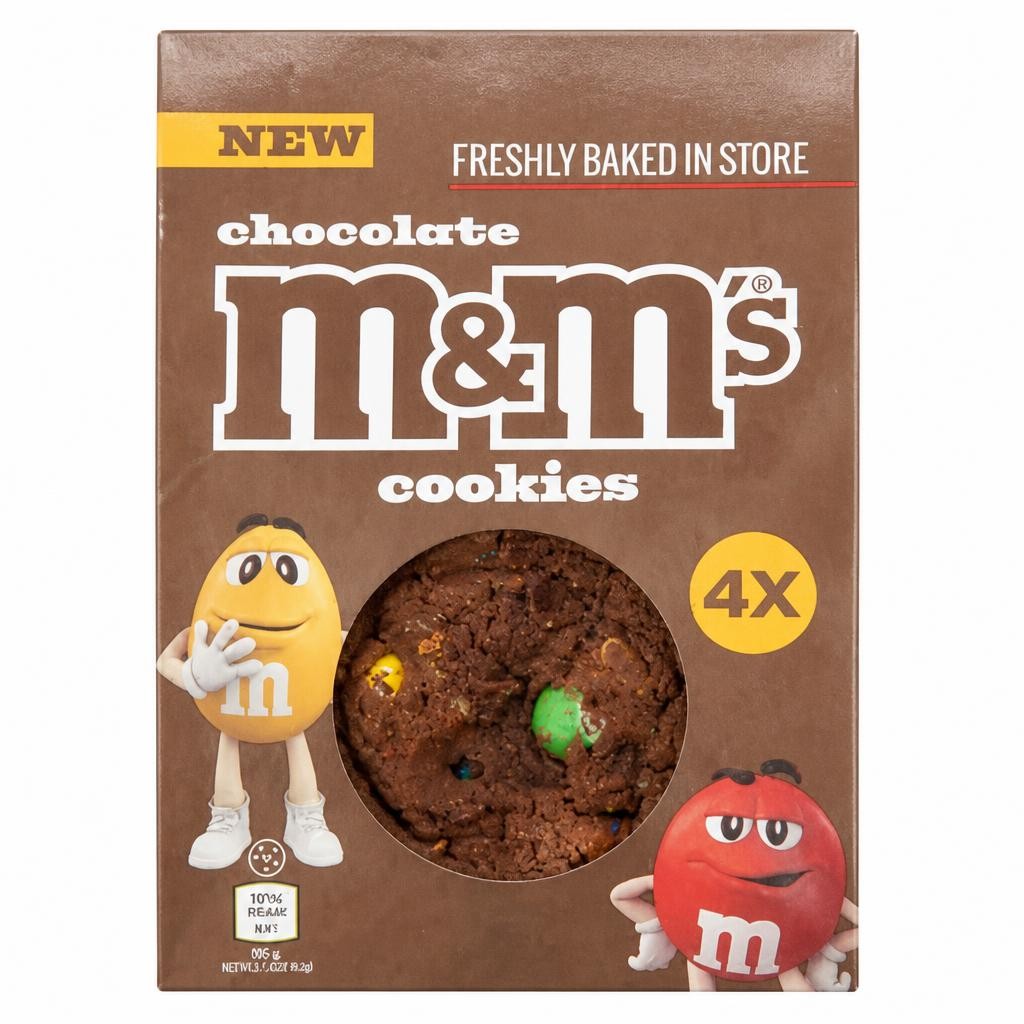 M&M's M&M'S 4 Chocolate cookies