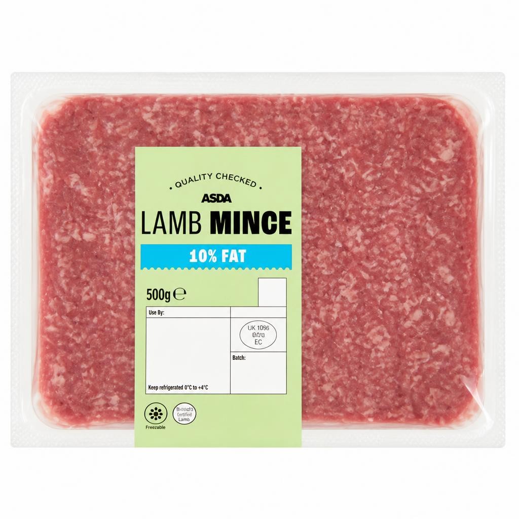 ASDA Flavourful Lamb Mince 10% Fat 500g