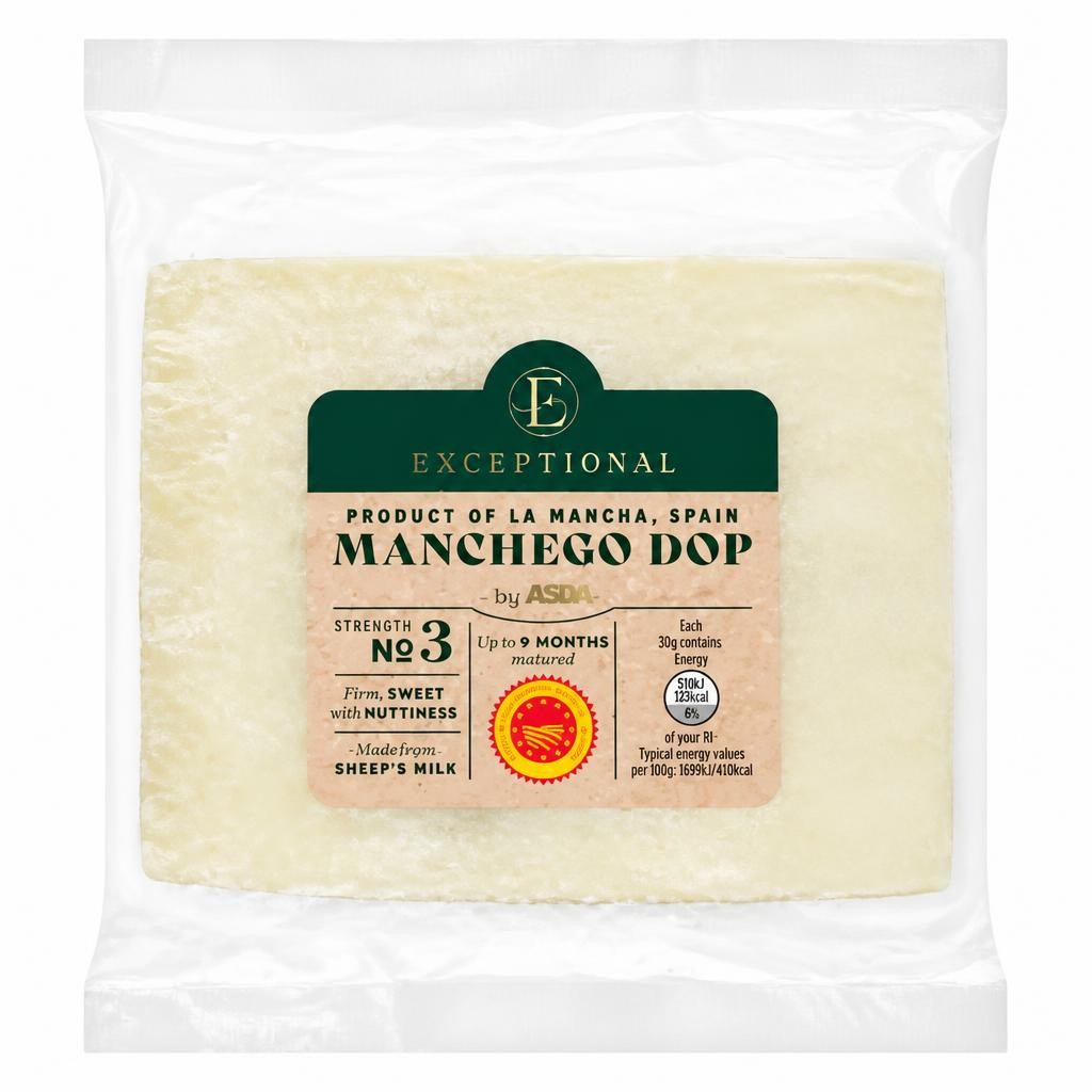 Exceptional by ASDA Manchego DOP 150g