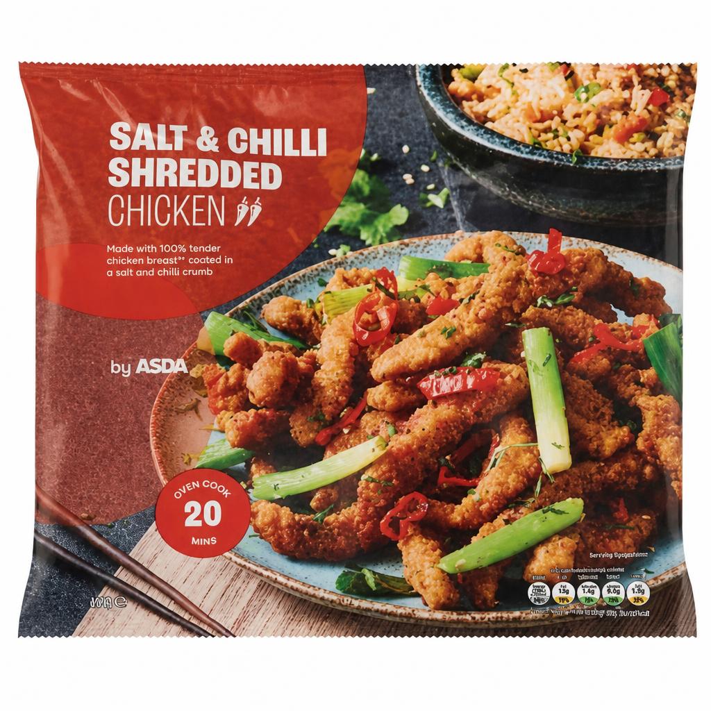 ASDA Salt & Chilli Shredded Chicken 450g