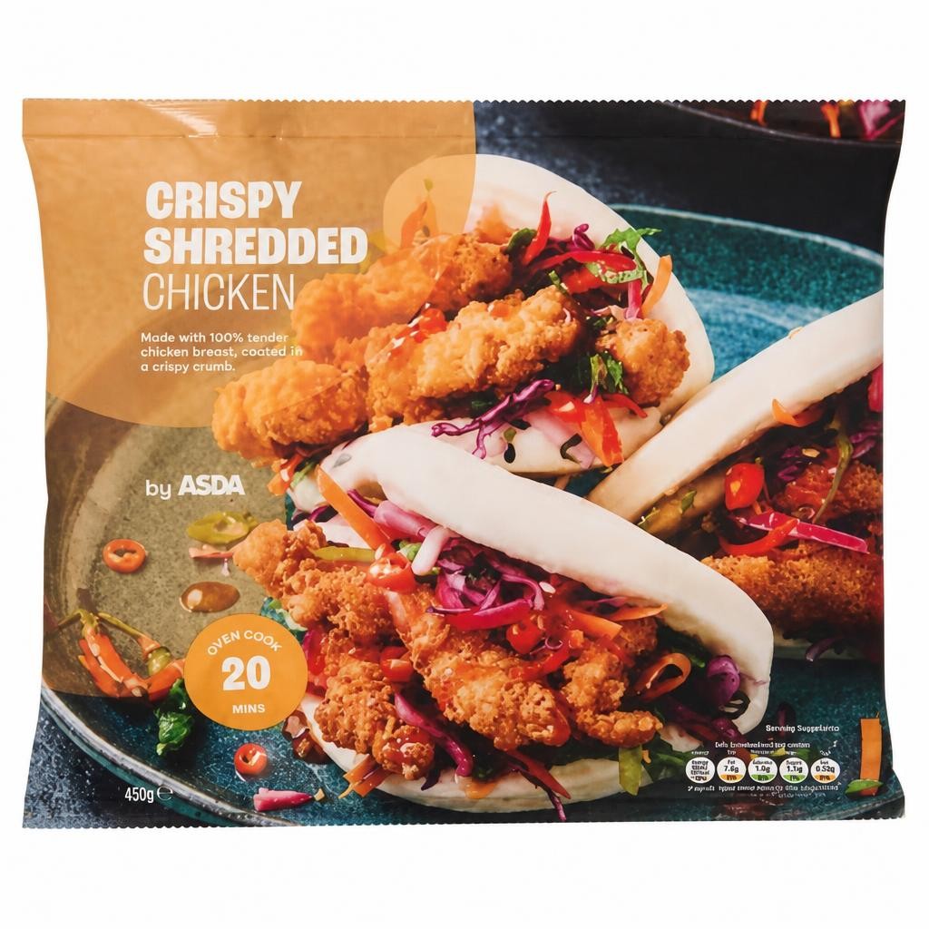 ASDA Crispy Shredded Chicken 450g