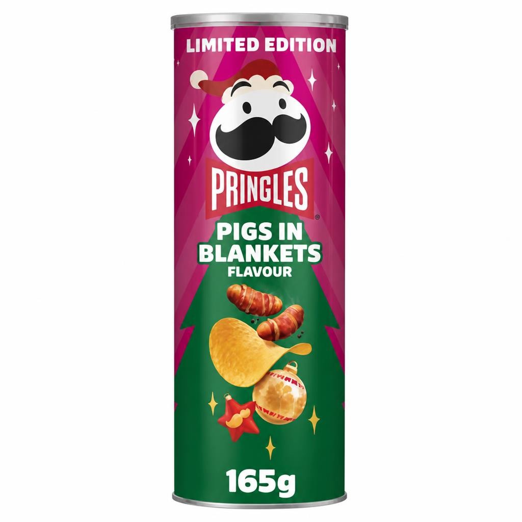 Pringles Pigs In Blankets Sharing Crisps 165g