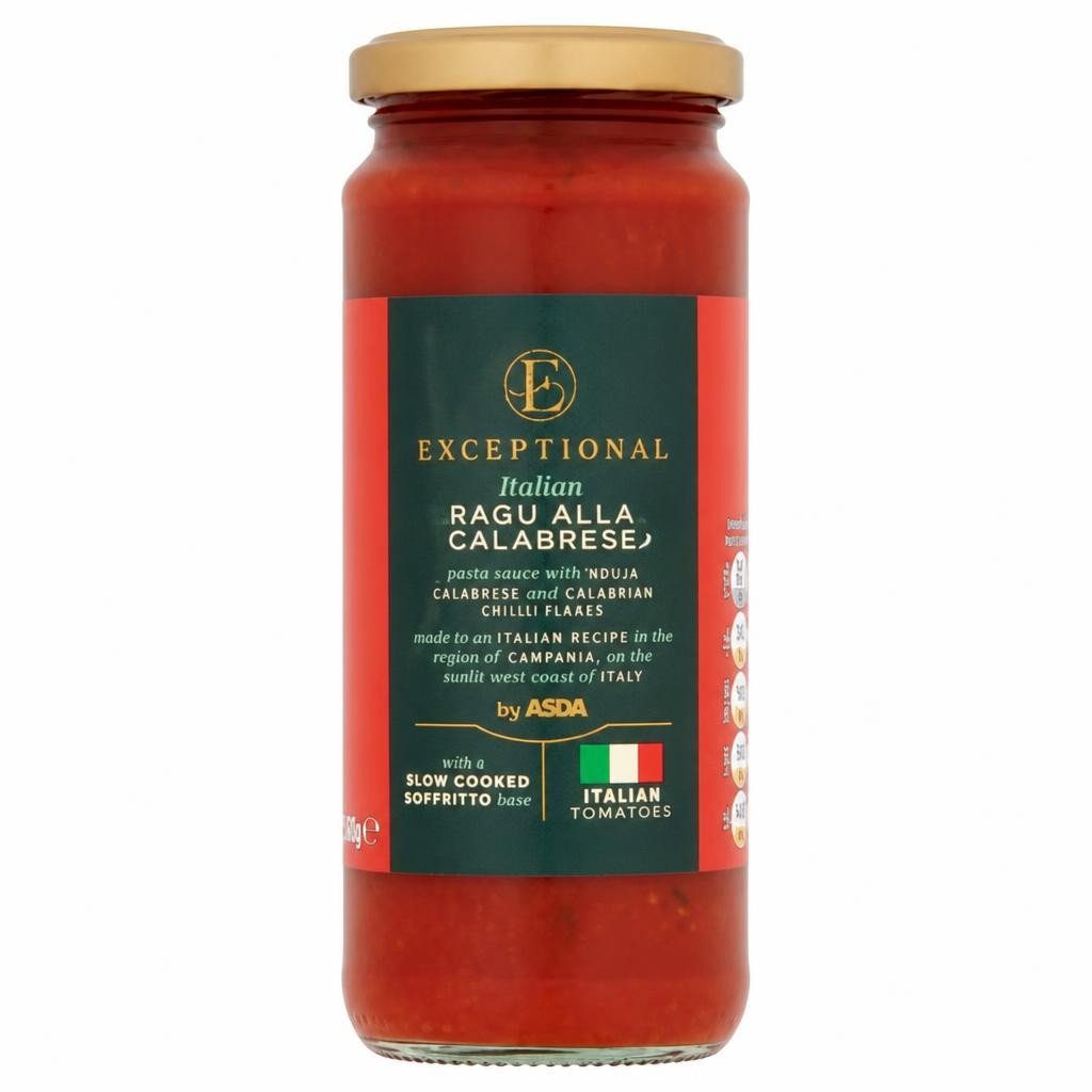 Exceptional by ASDA Italian Ragu Alla Calabrese Sauce 340g