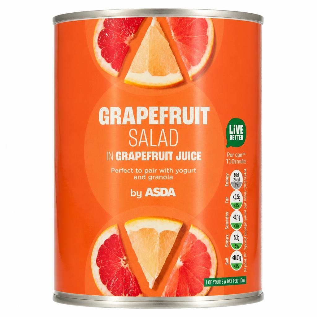 ASDA Grapefruit Salad in Grapefruit Juice 540g