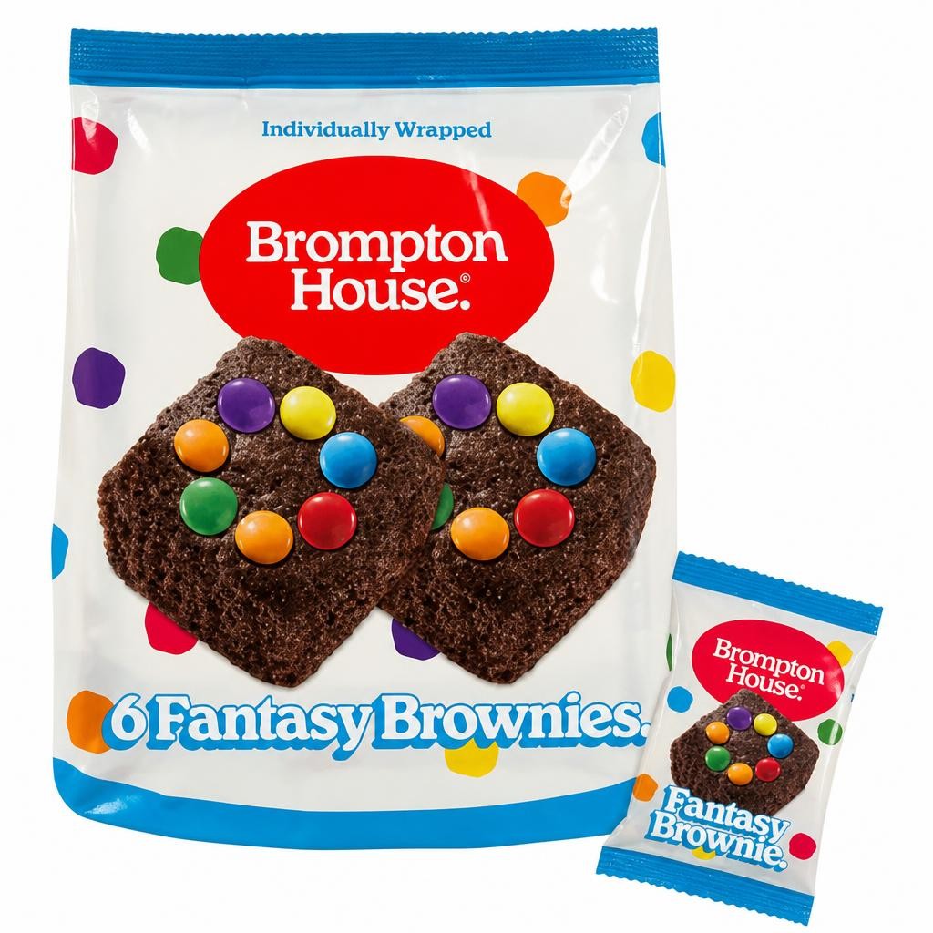 Brompton House Fantasy Brownies 6 x 25g (150g)