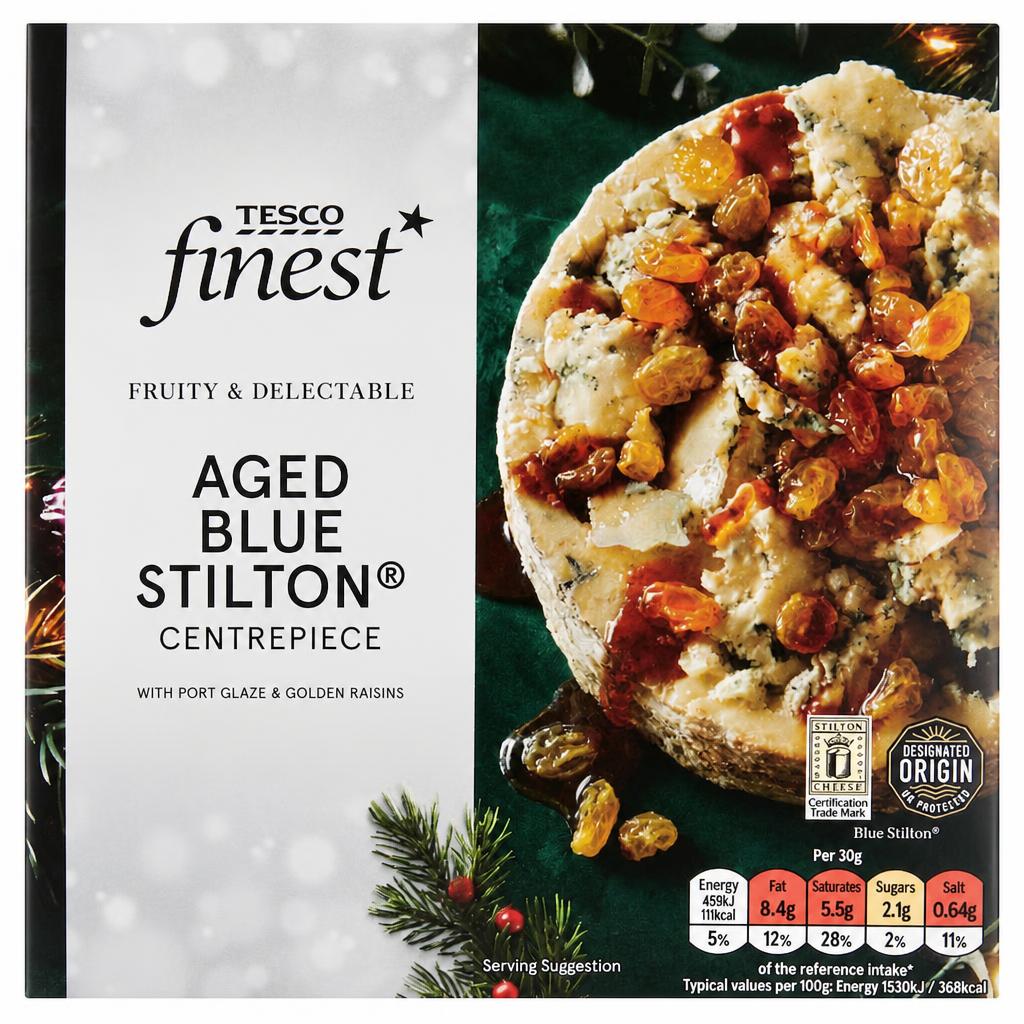 Tesco Finest Aged Blue Stilton Centrepiece 600G