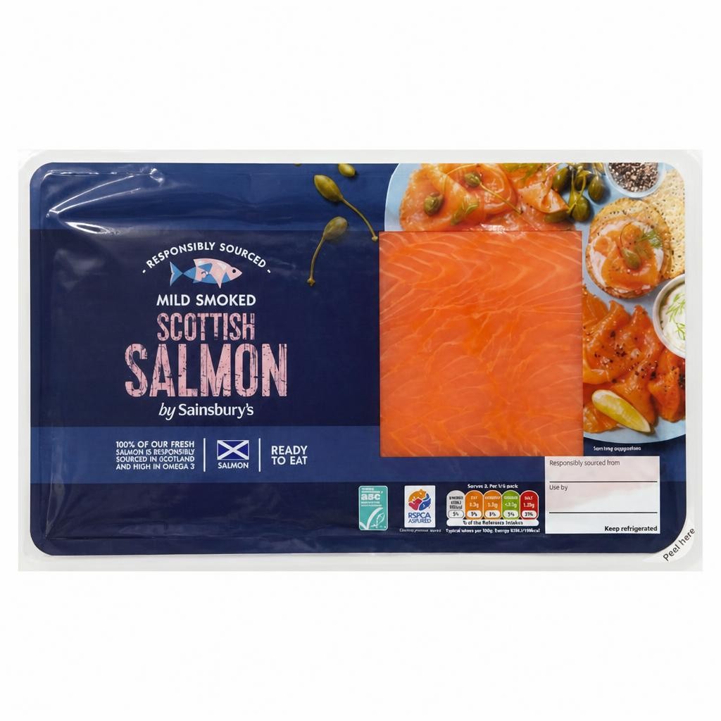 Sainsbury's 300g Mild Smoked Scottish Salmon