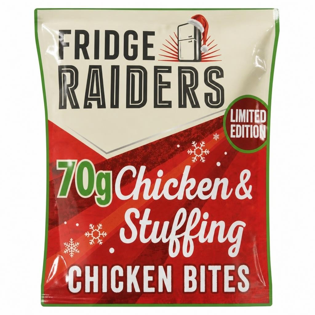 Fridge Raiders Chicken & Stuffing Bites 70g