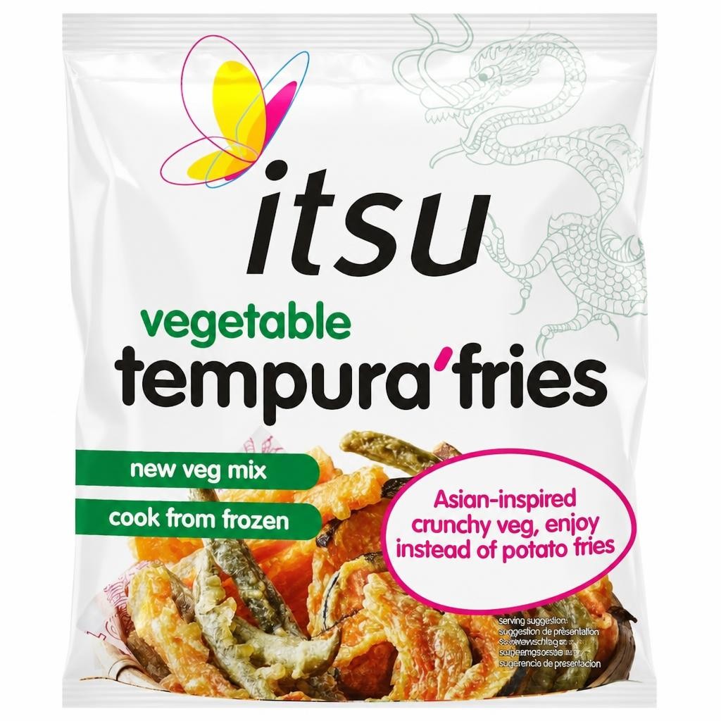 itsu vegetable tempura fries 350g