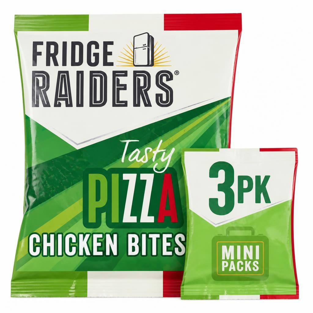 Fridge Raiders Tasty Pizza Chicken Bites 3 x 22.5g