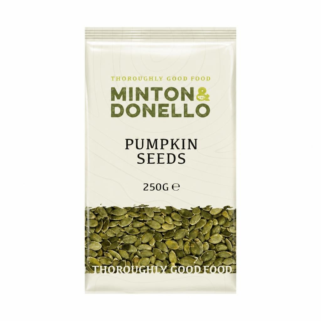 Minton & Donello Pumpkin Seeds  6 x 250g