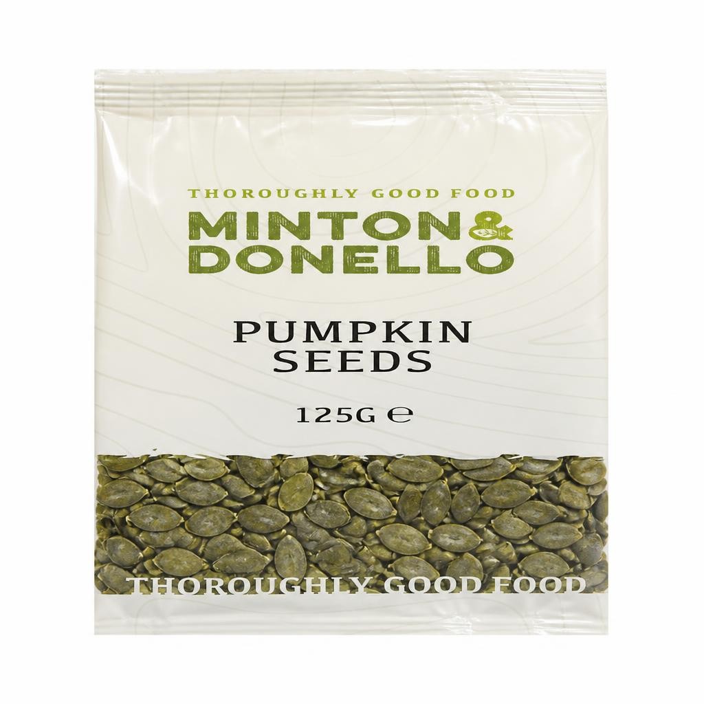Minton & Donello Pumpkin Seeds 6 x 125g