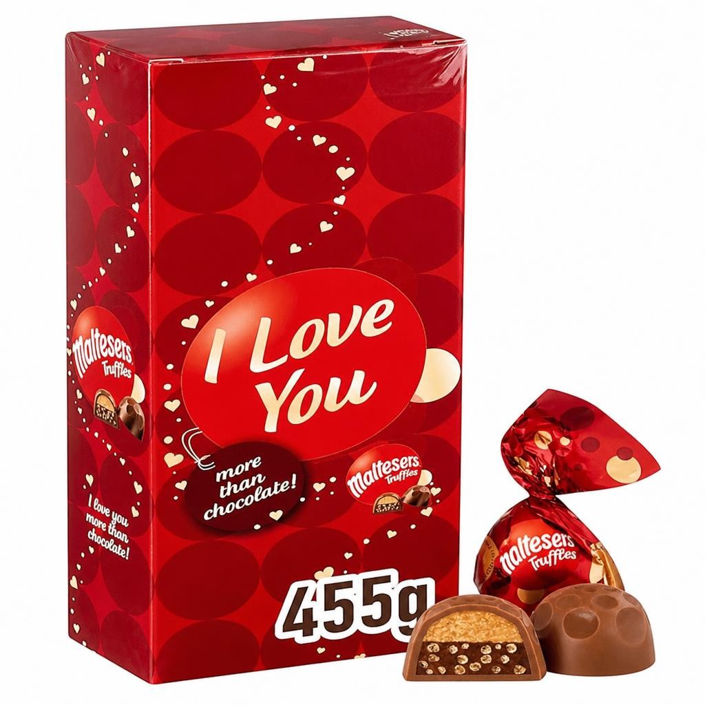 Maltesers - Truffle Ultimate Gift Pack 455g with I Love You Sleeve
