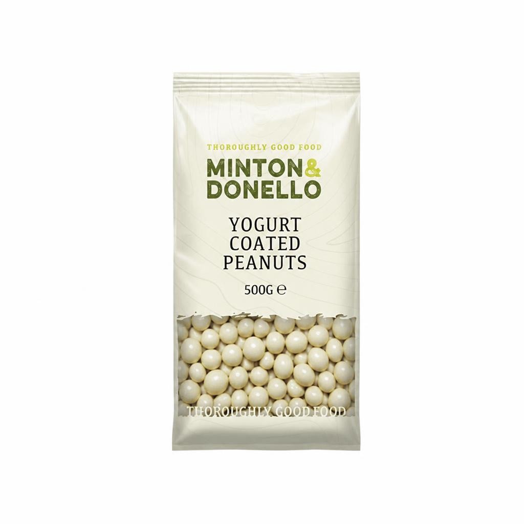 Minton & Donello Yoghurt Coated Peanuts 6 x 500g