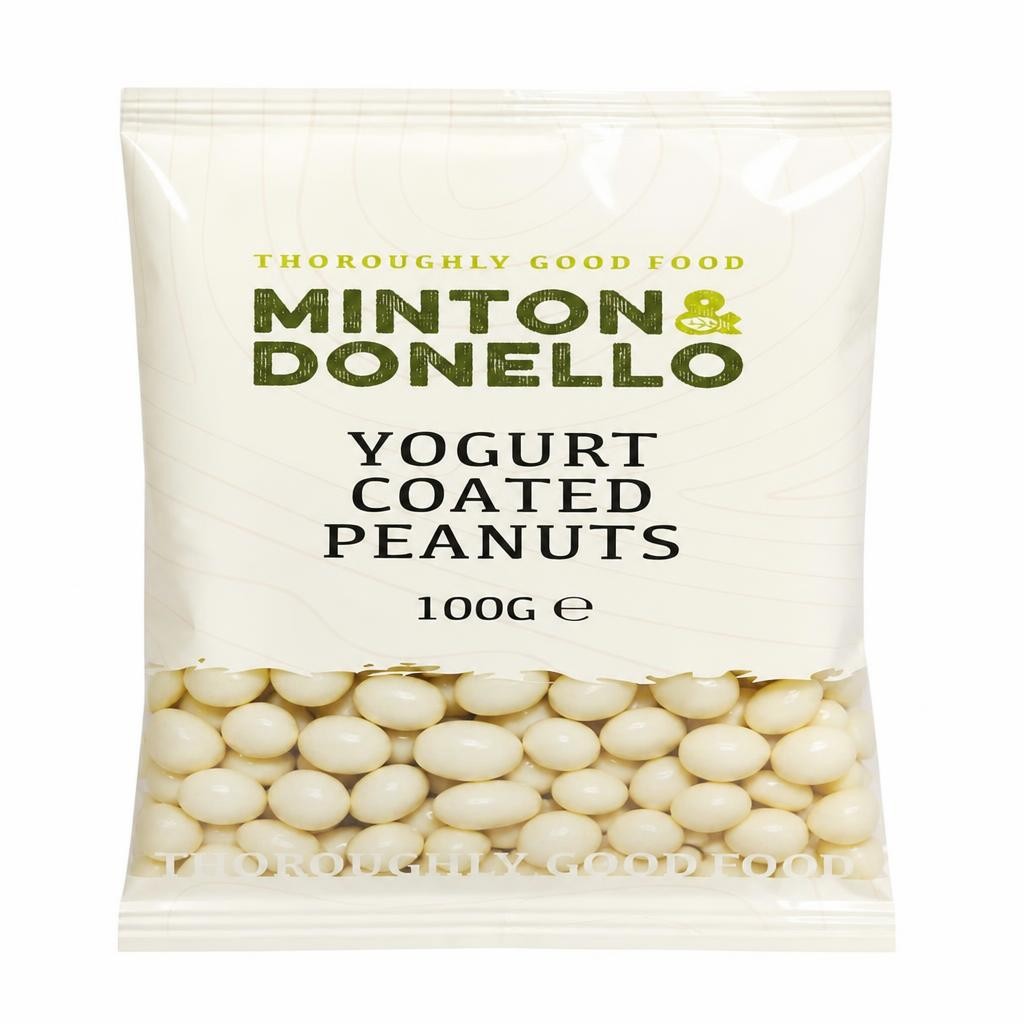 Minton & Donello Yoghurt Coated Peanuts 6 x 100g