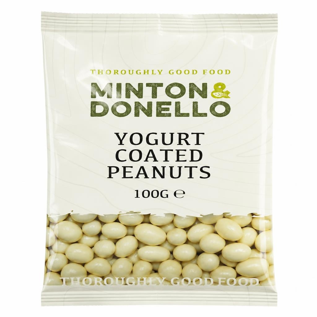 Minton & Donello Yoghurt Coated Peanuts 6 x 100g