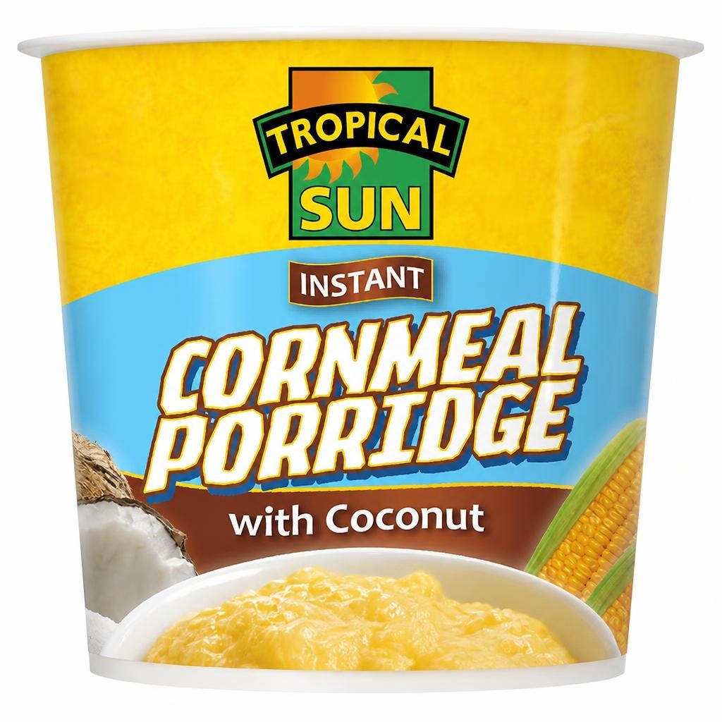 Tropical Sun Instant Cornmeal Porridge With Coconut 70G