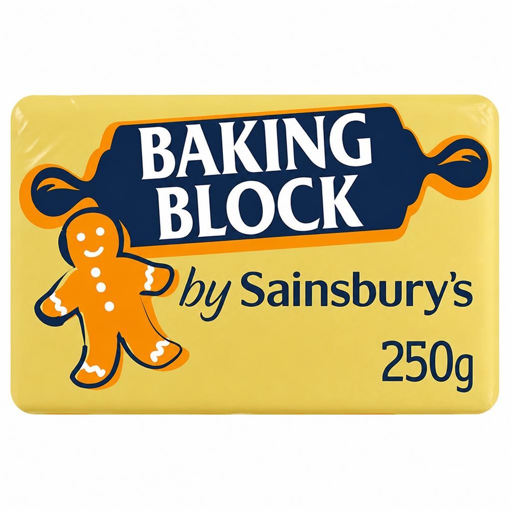 Sainsbury's Baking Block 250g