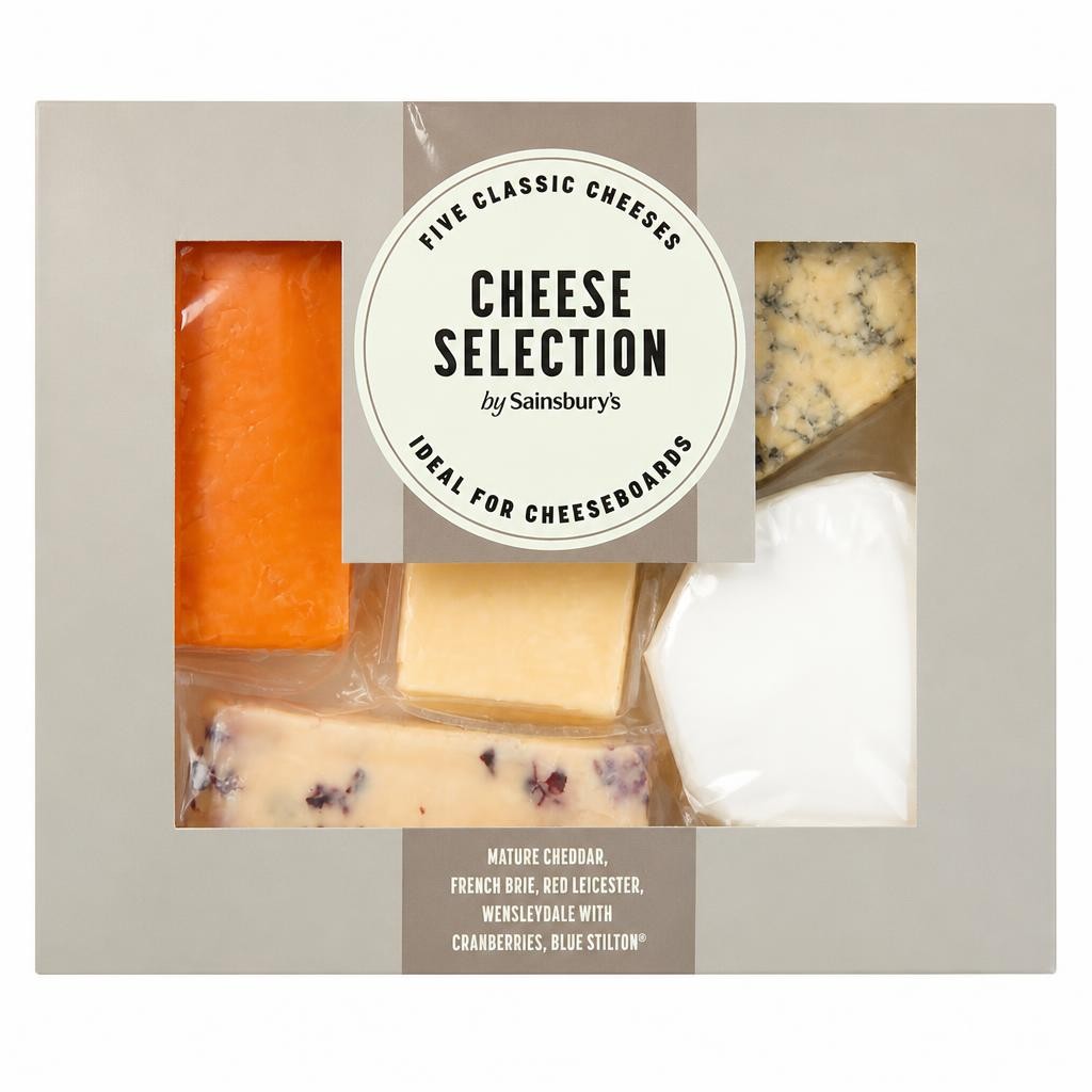 Sainsbury's Favourite Cheese Selection 456g
