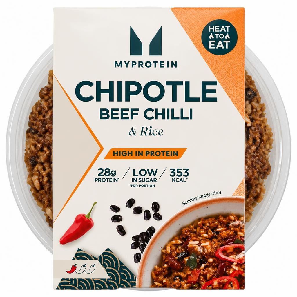 Myprotein Chilli Chipotle Beef with Rice 325g