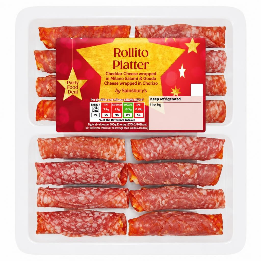 Sainsbury's Rollito Platter 164g