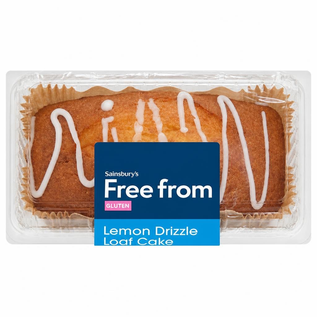 Sainsbury's Free From Lemon Drizzle Loaf Cake 265g