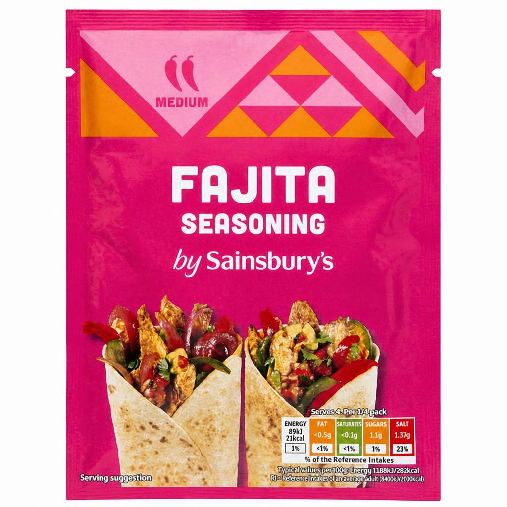 Sainsbury's Fajita Spice Mix 30g