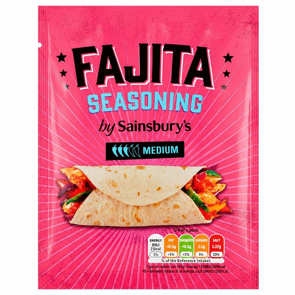 Sainsbury's Fajita Spice Mix 30g