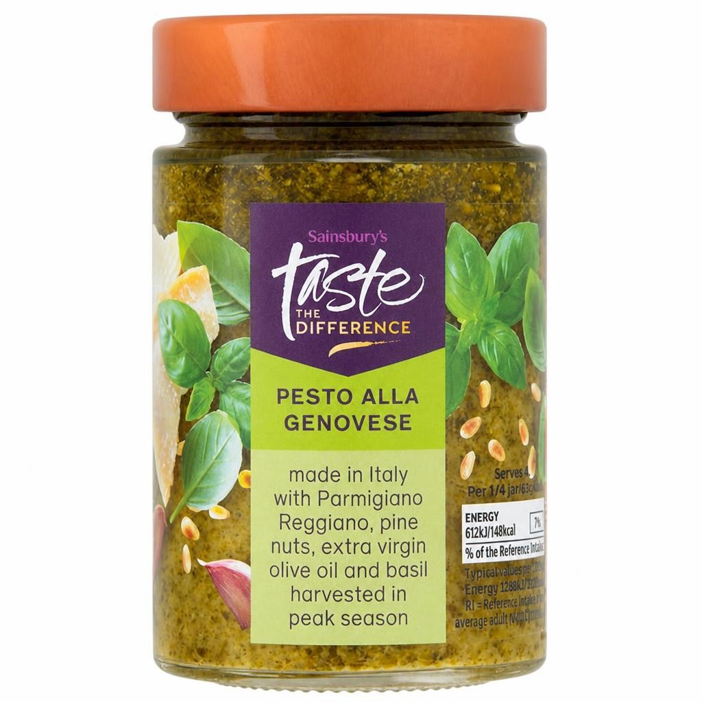 Sainsbury's Taste the Difference Alla Genovese Pesto 190g