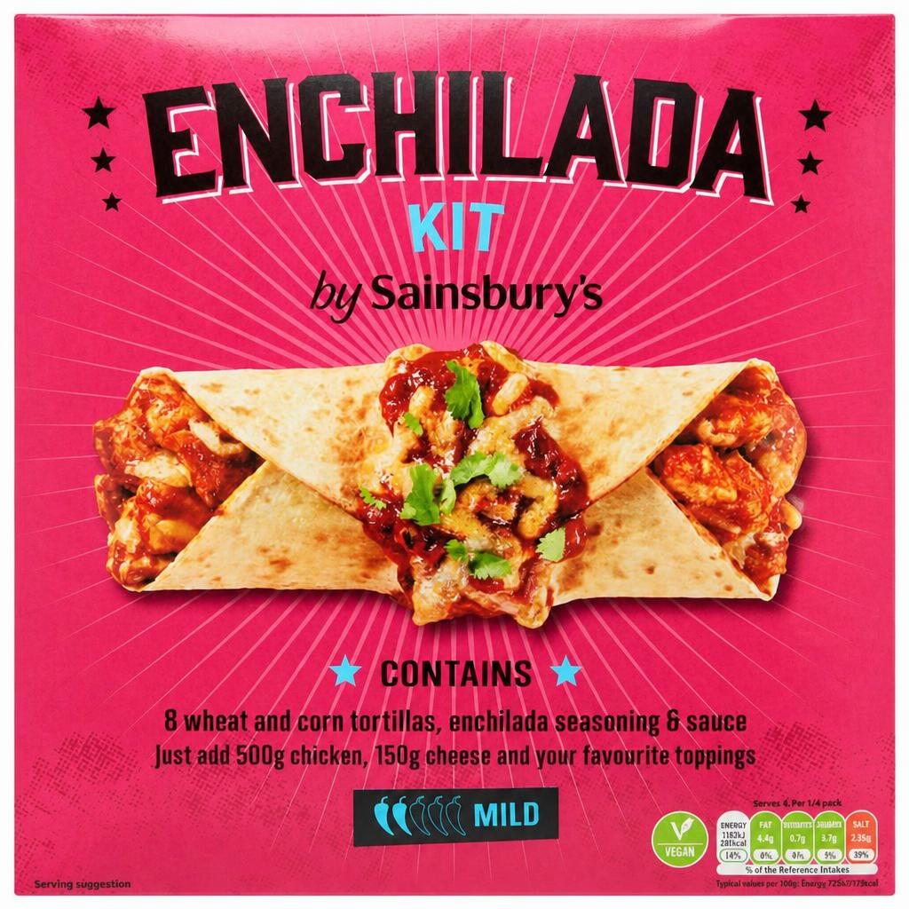 Sainsbury's Enchilada Kit 650g