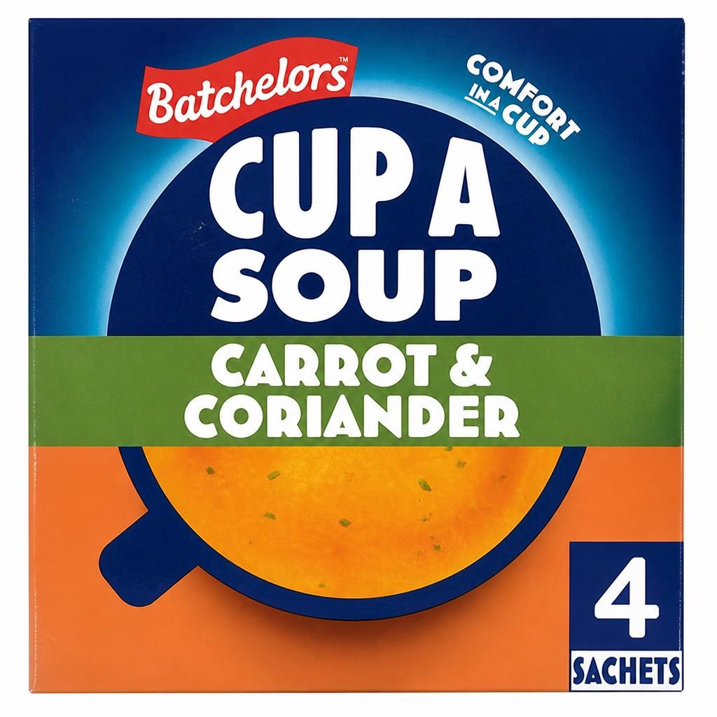 Batchelors Cup a Soup Carrot & Coriander x4 103g