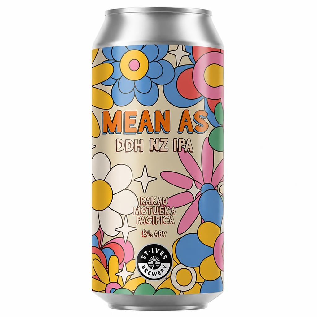 St. Ives Brewery Mean as DDH NZ IPA Nelson Sauvin Riwaka Motueka 440ml