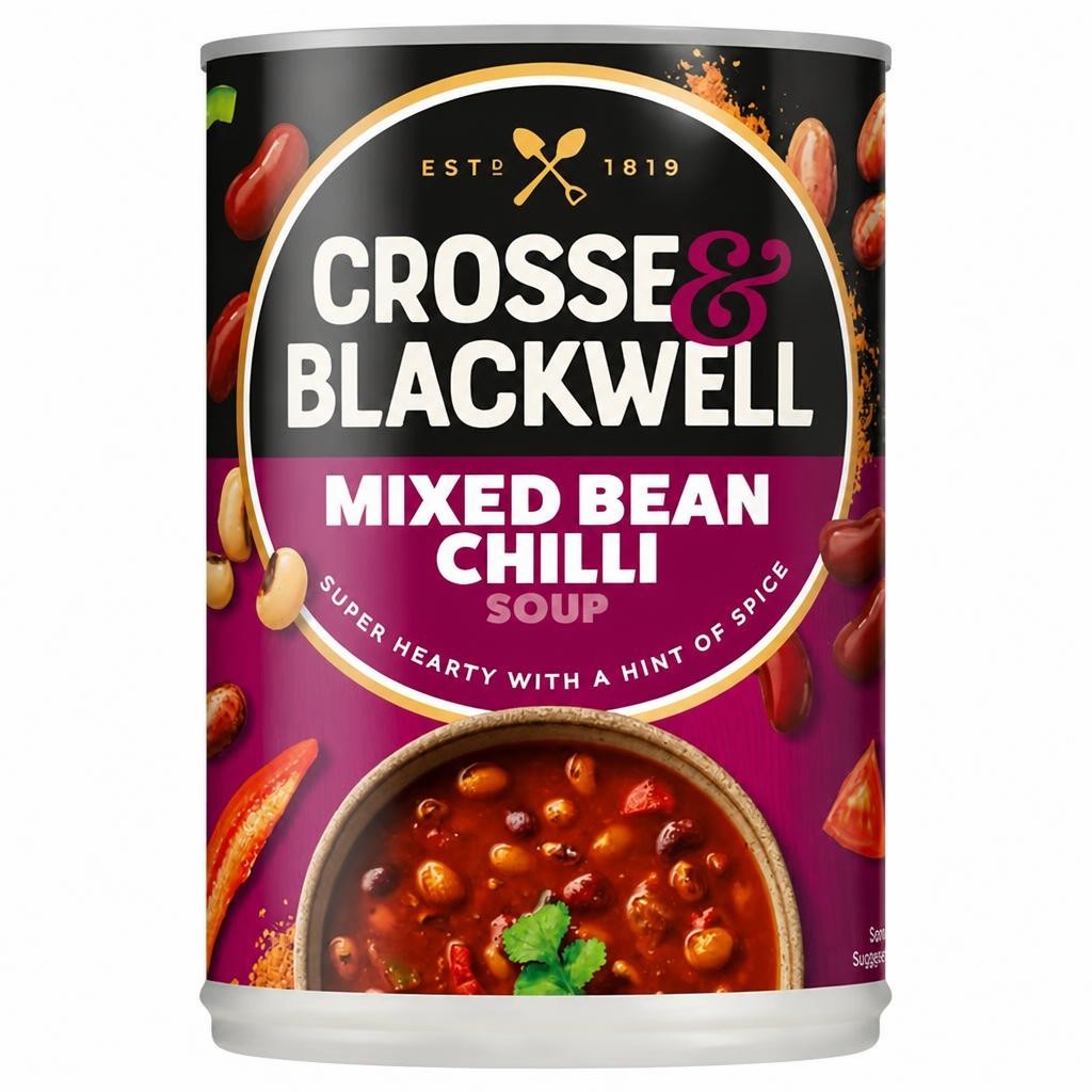 Crosse & Blackwell Mixed Bean Chilli Soup 400g