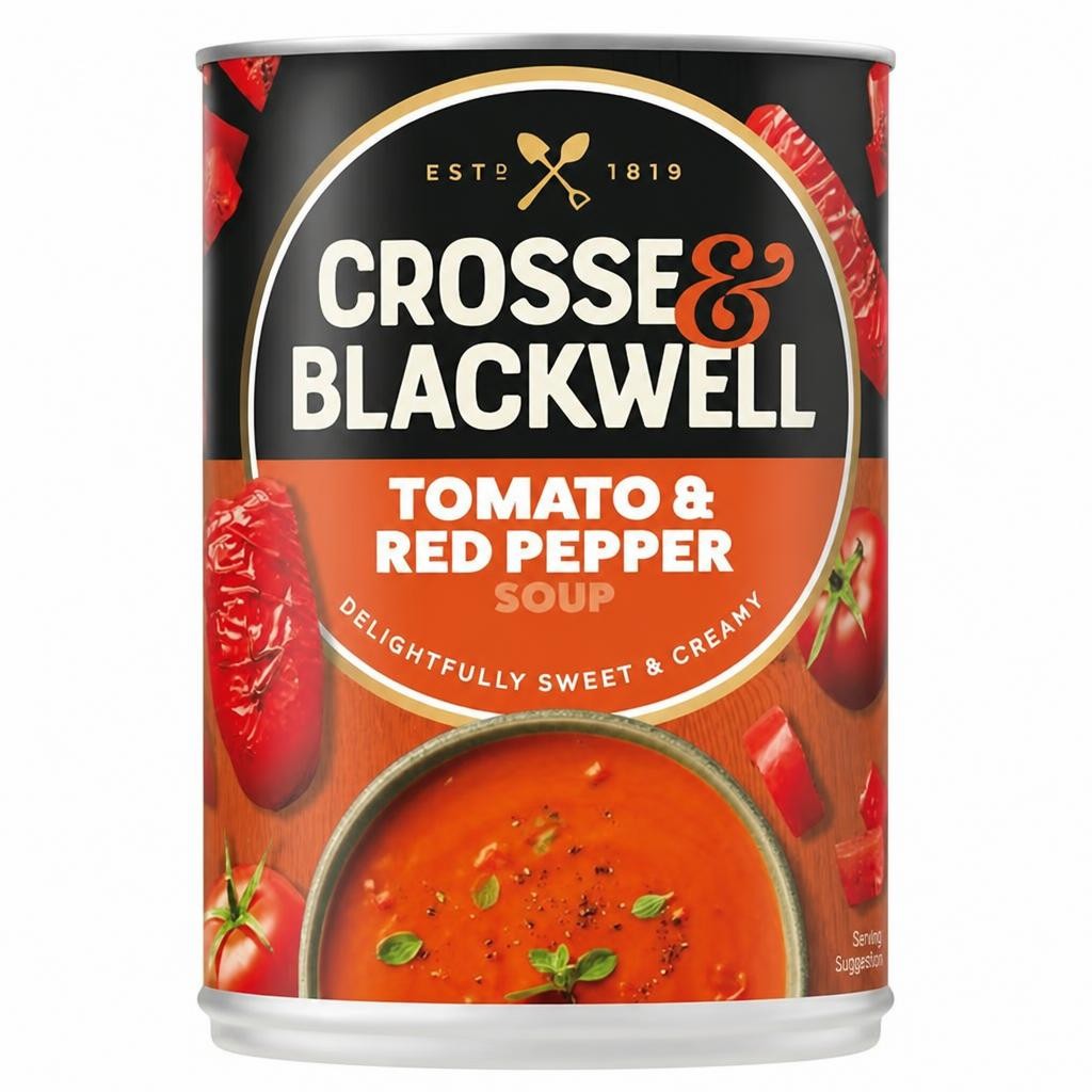 Crosse & Blackwell Tomato & Red Pepper Soup 400g