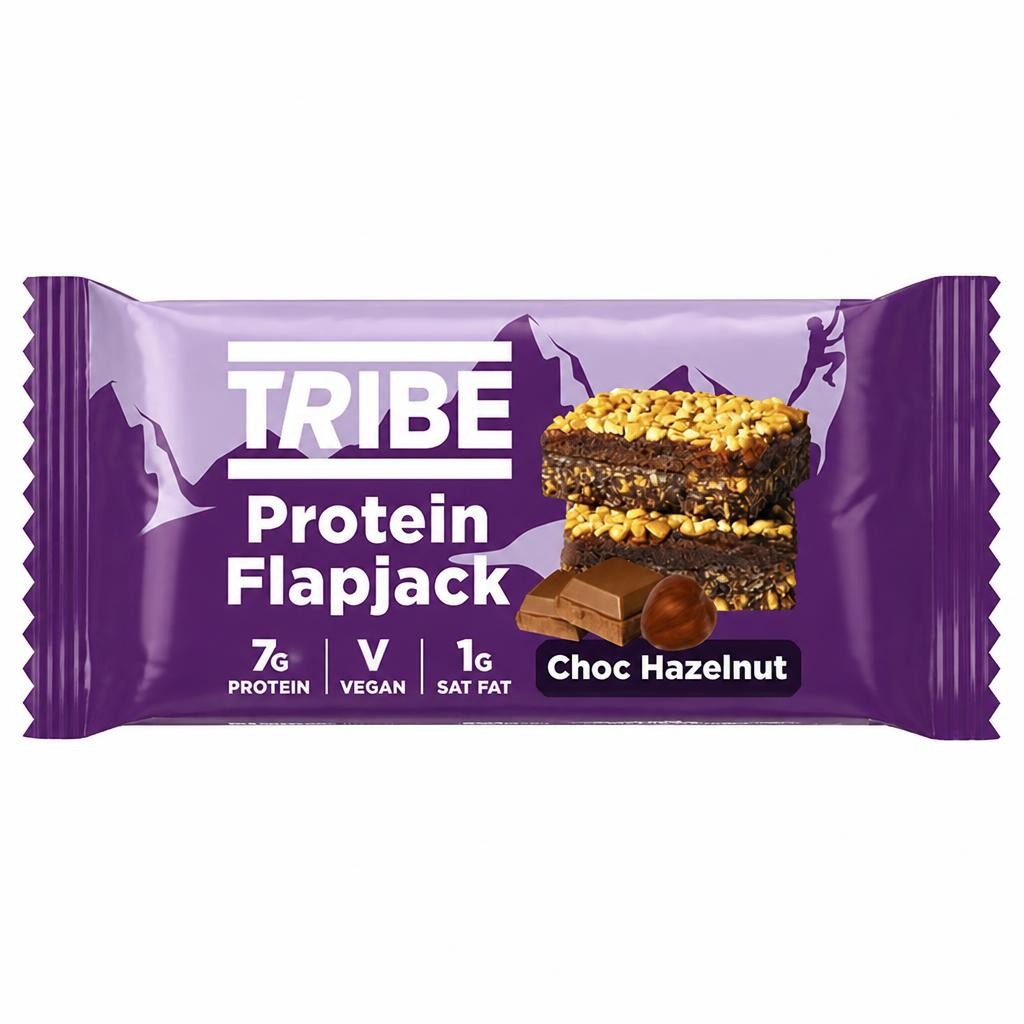 Tribe Protein Flapjack Choc Hazelnut 50g
