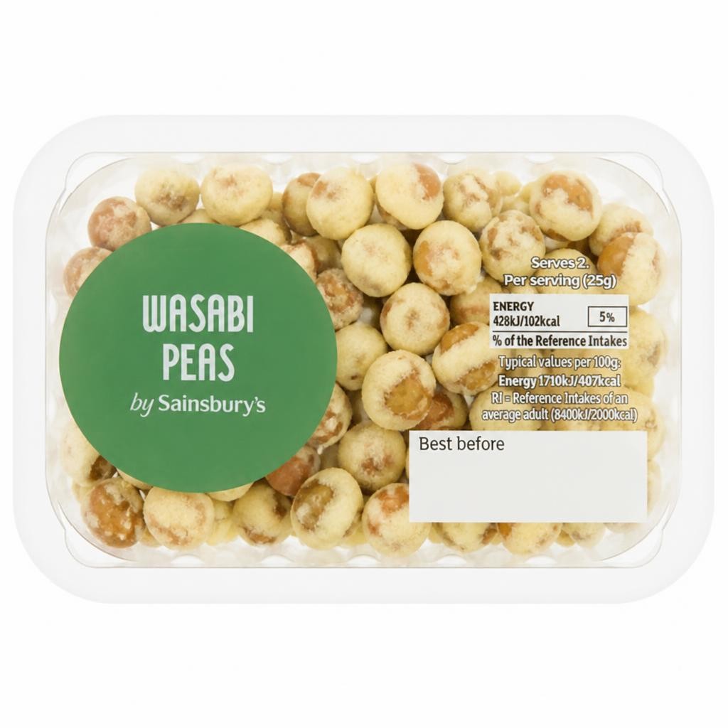 Sainsbury's On the Go Wasabi Peas 50g