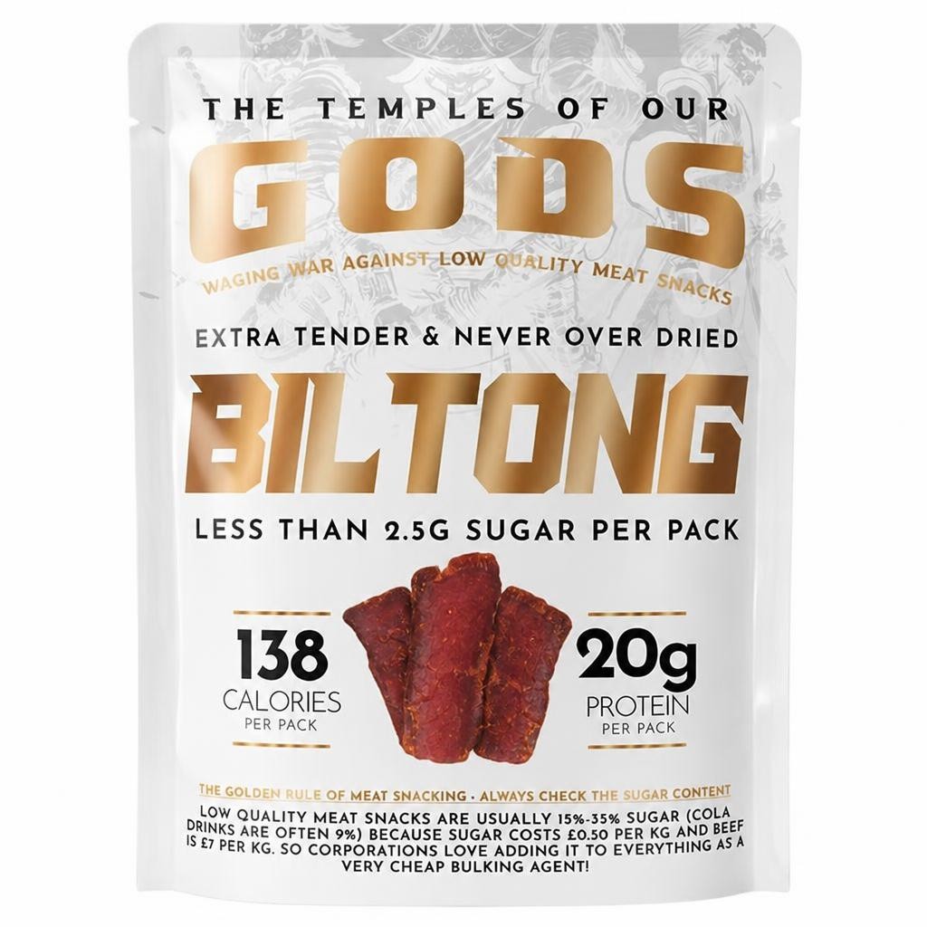The Temples of Our Gods Biltong 55g
