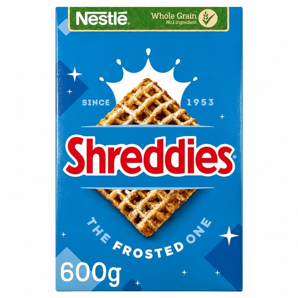 Nestle Shreddies Frosted Cereal 600g