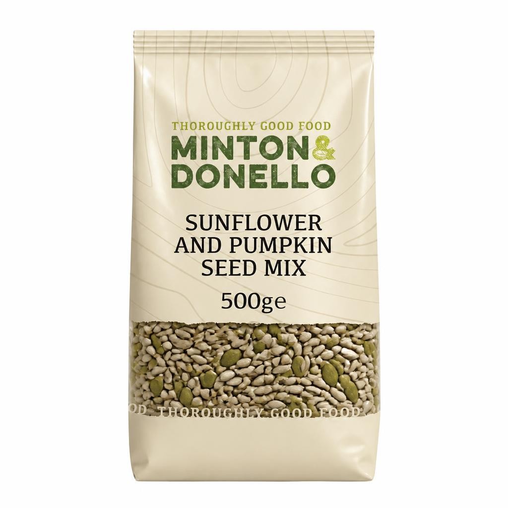 Minton & Donello Sunflower and Pumpkin Seed Mix 6 x 500g